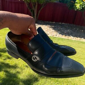 2017-2018 Gucci loafers used size 13 men fair condition